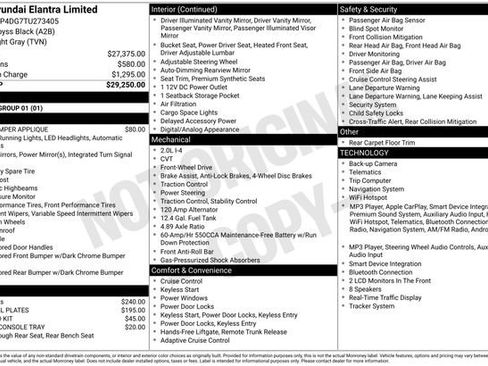 New 2026 Hyundai Elantra Limited FWD image 26