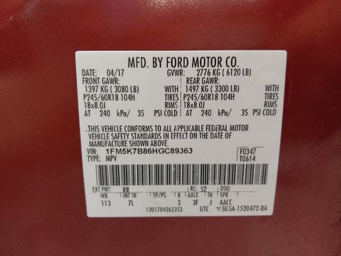 Used 2017 Ford Explorer FWD image 33