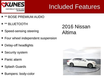 Used 2016 Nissan Altima 2.5 SL w/ 2.5 Technology Package