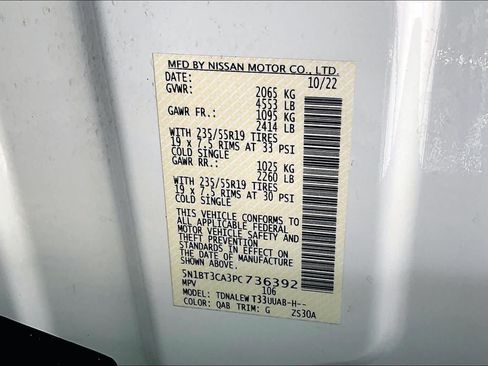 Certified 2023 Nissan Rogue SL w/ SL Premium Package FWD image 34