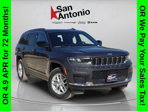 New 2025 Jeep Grand Cherokee L Laredo w/ Luxury Tech Group I RWD image 1