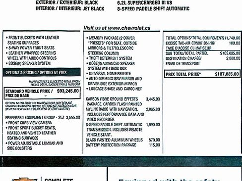 Used 2018 Chevrolet Corvette Z06 image 4