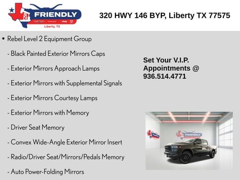 New 2026 RAM 1500 Rebel w/ Rebel Level 2 Equipment Group image 15