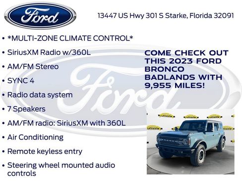 Used 2023 Ford Bronco Badlands image 17