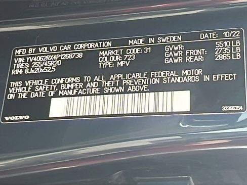 Used 2023 Volvo XC60 B6 Ultimate w/ Climate Package image 30