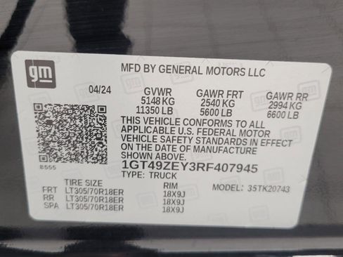 Used 2024 GMC Sierra 2500 AT4X w/ AT4X AEV Edition AWD/4WD image 28