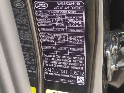 New 2026 Land Rover Range Rover Evoque S image 37