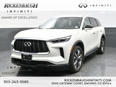 Certified 2023 INFINITI QX60 Luxe w/ Cargo Package AWD/4WD image 2