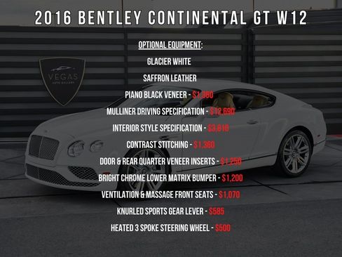 Used 2016 Bentley Continental GT image 5