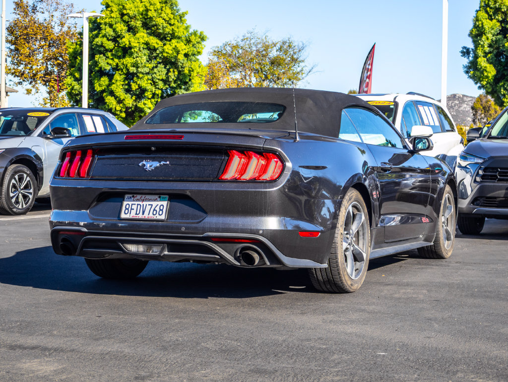 Used 2018 Ford Mustang Convertible w/ Equipment Group 101A RWD image 6