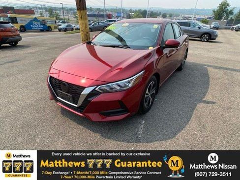 Certified 2022 Nissan Sentra SV FWD image 1