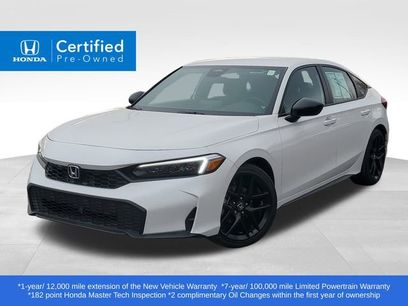 Certified 2025 Honda Civic Sport