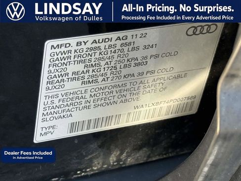 Used 2023 Audi Q7 3.0T Premium Plus w/ Premium Plus Package AWD/4WD image 26