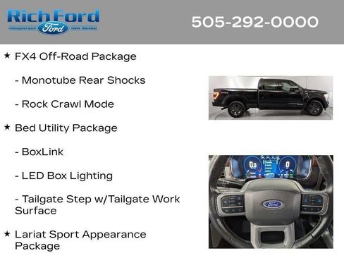 Certified 2023 Ford F150 Lariat AWD/4WD image 98