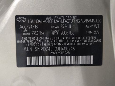 Used 2018 Hyundai Elantra SE w/ SE Connectivity Package 04 FWD image 33