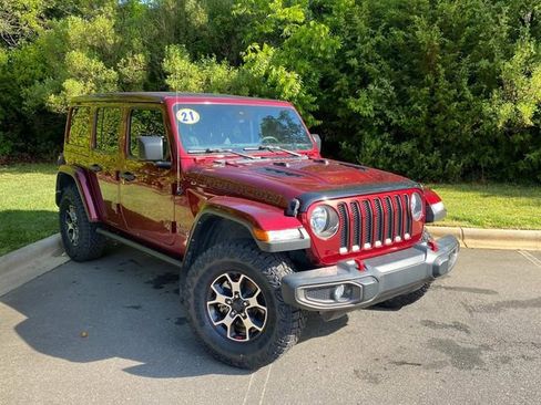 Used 2021 Jeep Wrangler Unlimited Rubicon AWD/4WD image 1