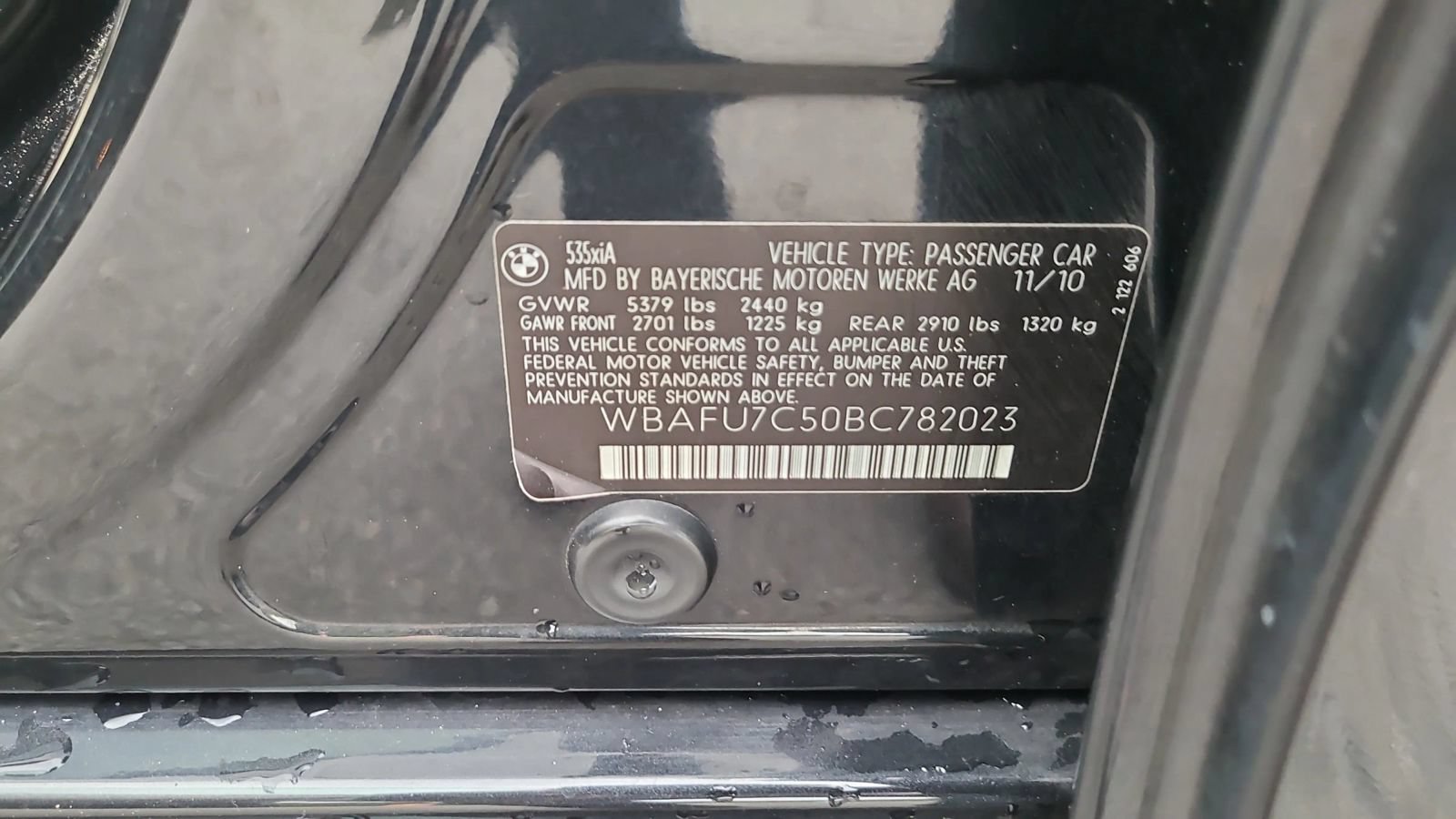 Used 2011 BMW 535i xDrive Sedan AWD/4WD image 18