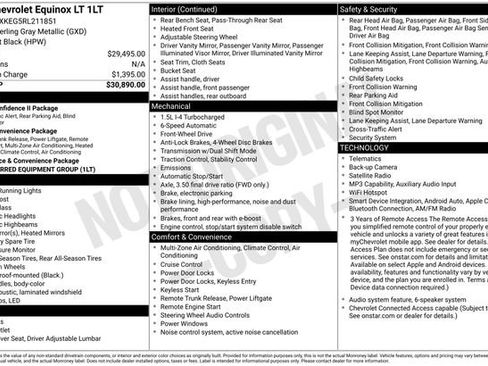 Used 2024 Chevrolet Equinox LT FWD image 30