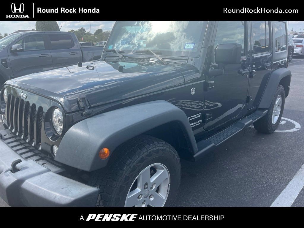 Used 2017 Jeep Wrangler Unlimited Sport w/ Quick Order Package 24S AWD/4WD image 1
