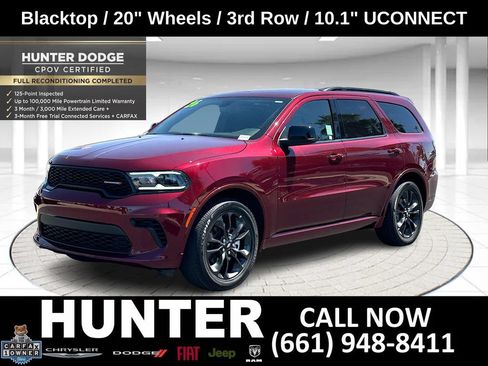 Certified 2026 Dodge Durango GT w/ Blacktop Package RWD image 1