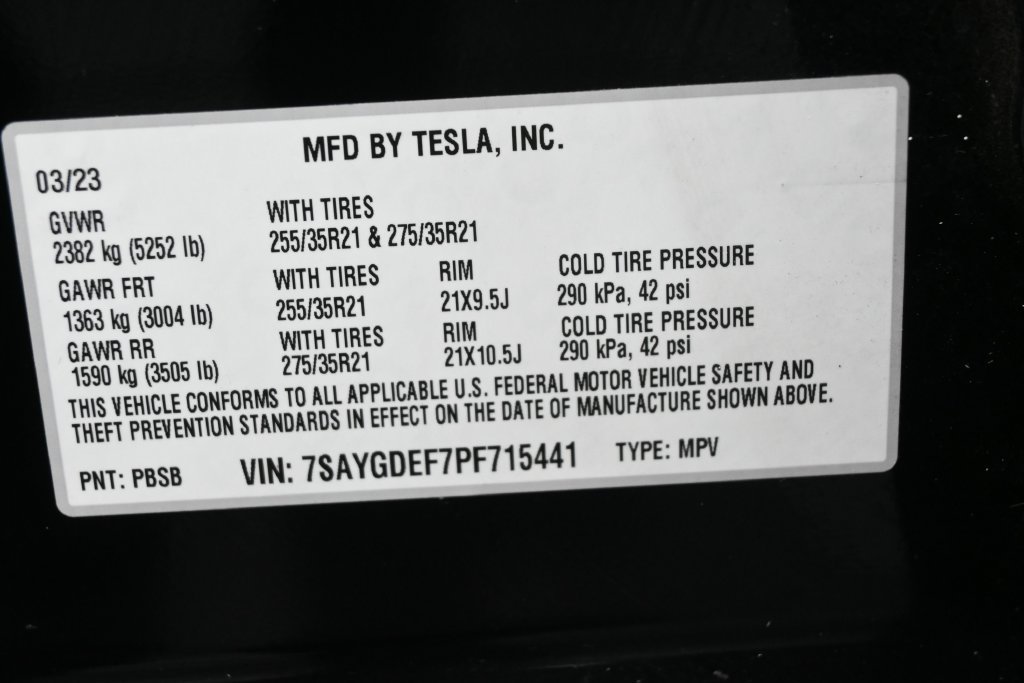 Used 2023 Tesla Model Y Performance AWD/4WD image 6