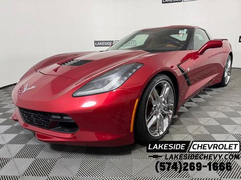 Used 2014 Chevrolet Corvette Stingray Coupe w/ 3LT Preferred Equipment Group RWD image 1