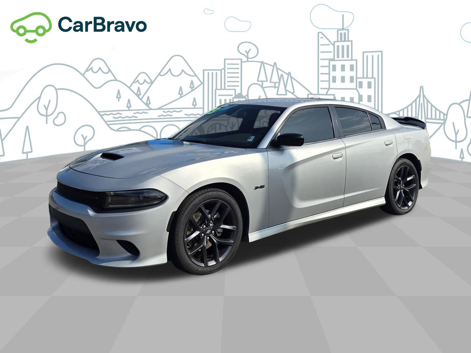 Used 2023 Dodge Charger R/T w/ Blacktop Package RWD image 1