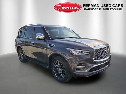 Used 2023 INFINITI QX80 Sensory w/ Cargo Package AWD/4WD image 1