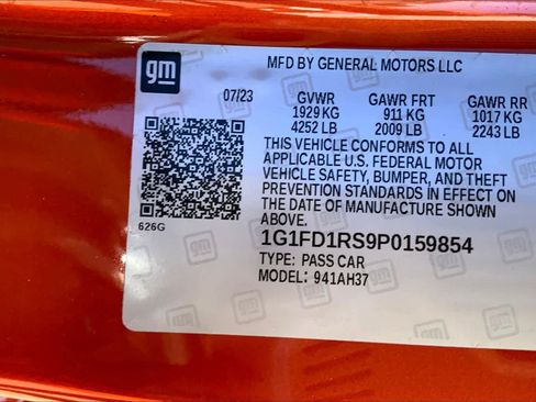 Used 2023 Chevrolet Camaro LT w/ RS Package image 31