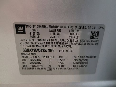 Used 2018 Chevrolet Equinox LT AWD/4WD image 33