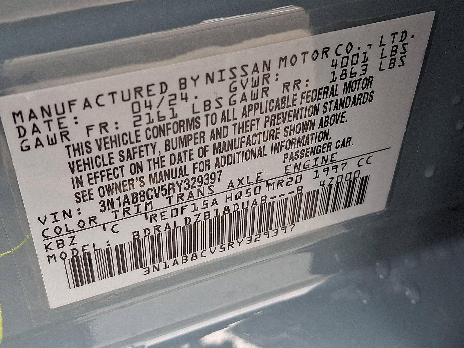 Used 2024 Nissan Sentra SV w/ SV Premium Package FWD image 29