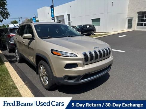 Used 2014 Jeep Cherokee Limited w/ Technology Group AWD/4WD image 1