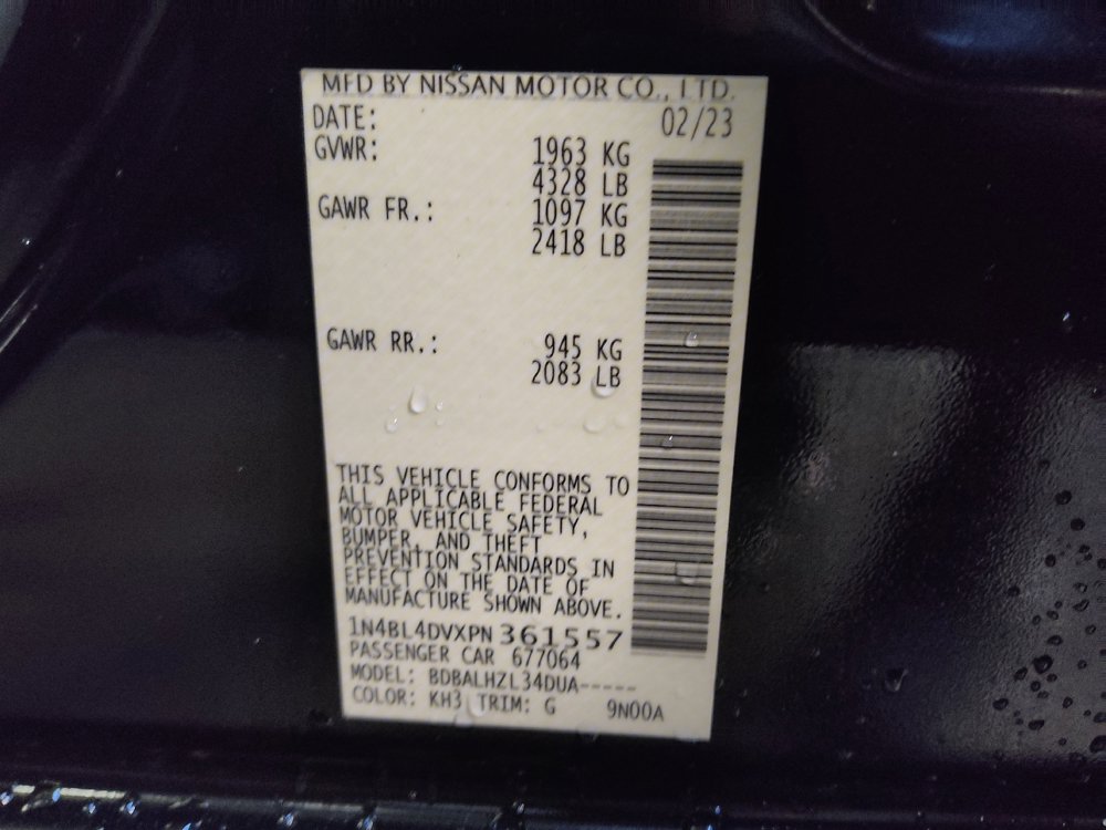 Used 2023 Nissan Altima 2.5 SV FWD image 33