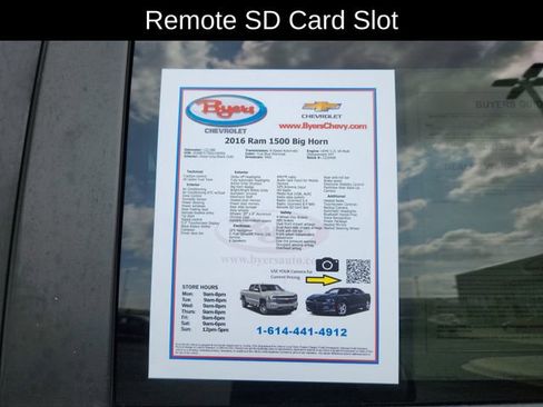 Used 2016 RAM 1500 Big Horn image 13