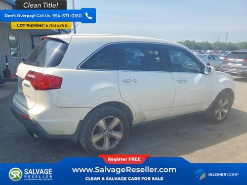 Used 2010 Acura MDX w/ Technology Package AWD/4WD image 4