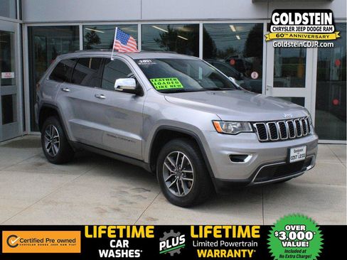Certified 2021 Jeep Grand Cherokee Limited AWD/4WD image 1