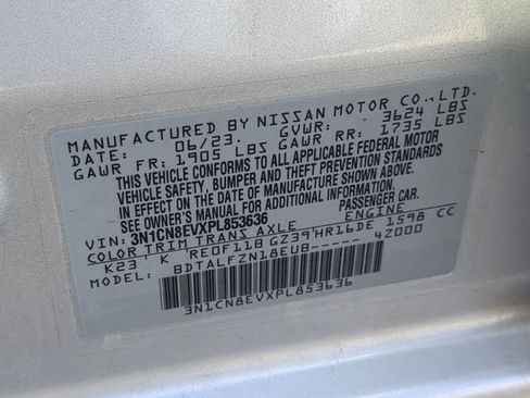 Used 2023 Nissan Versa SV image 46