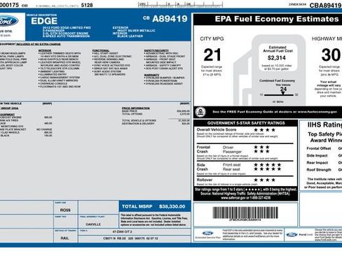 Used 2012 Ford Edge Limited w/ Vision Pkg FWD image 9