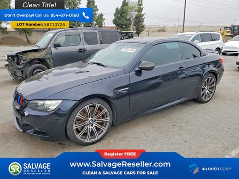 Used 2010 BMW M3 Convertible RWD image 1