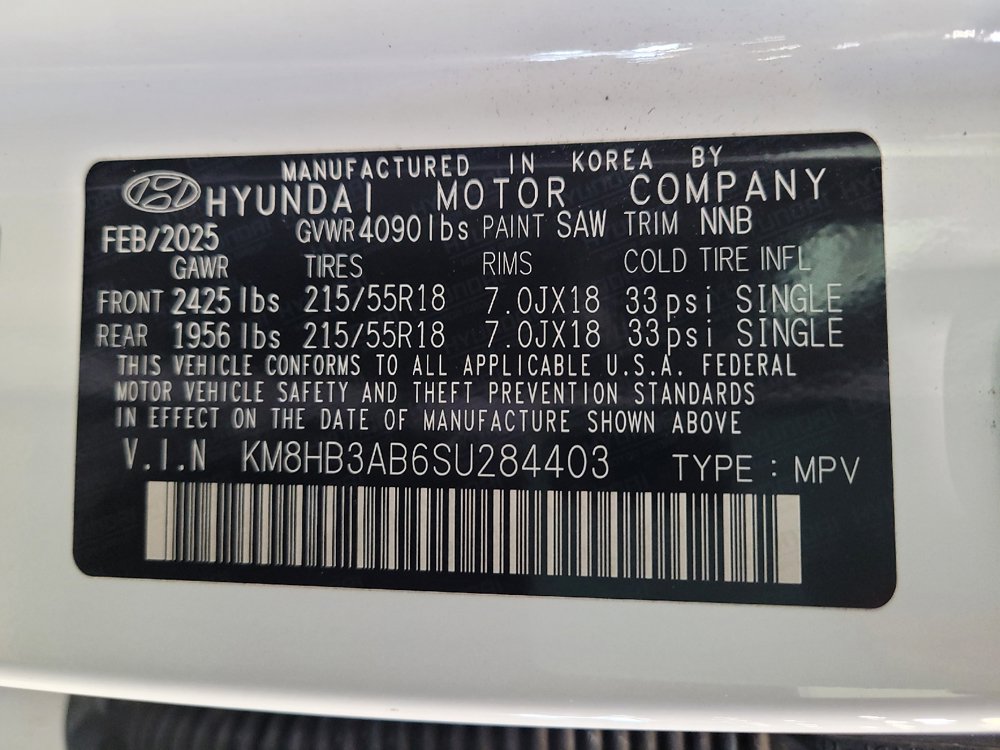 Used 2025 Hyundai Kona SEL FWD image 33
