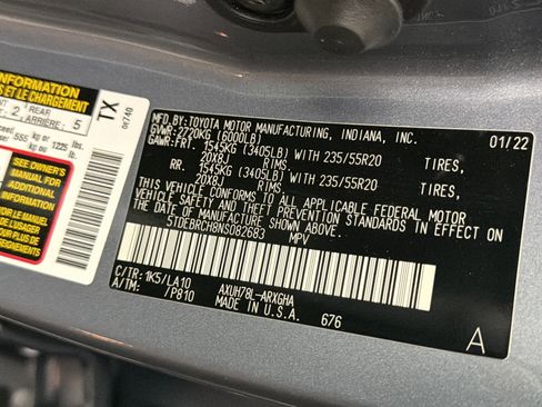 Used 2022 Toyota Highlander Platinum AWD/4WD image 33