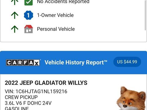 Used 2022 Jeep Gladiator Willys image 6