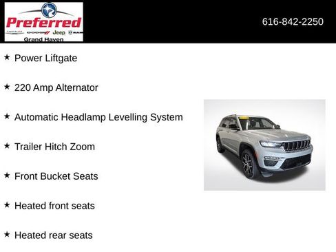 Used 2024 Jeep Grand Cherokee Limited w/ Trailer Tow Package image 18