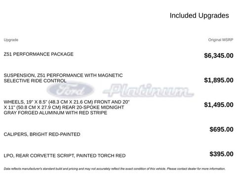 Used 2024 Chevrolet Corvette Stingray Coupe w/ Z51 Performance Package RWD image 17