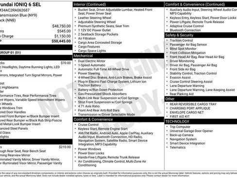Used 2024 Hyundai Ioniq 6 SEL AWD/4WD image 32