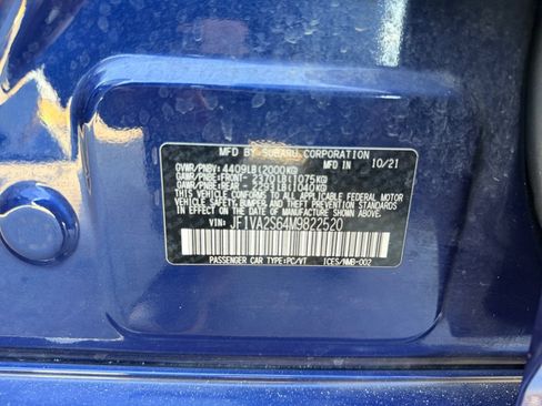 Used 2021 Subaru WRX STI w/ Popular Package #3 (IZT) AWD/4WD image 33