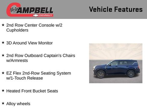Used 2025 Nissan Armada SL w/ Captain's Chari Seat Package image 16