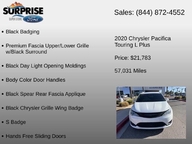 Used 2020 Chrysler Pacifica Touring-L Plus FWD image 22