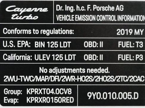 Used 2019 Porsche Cayenne Turbo w/ Premium Plus Package image 44