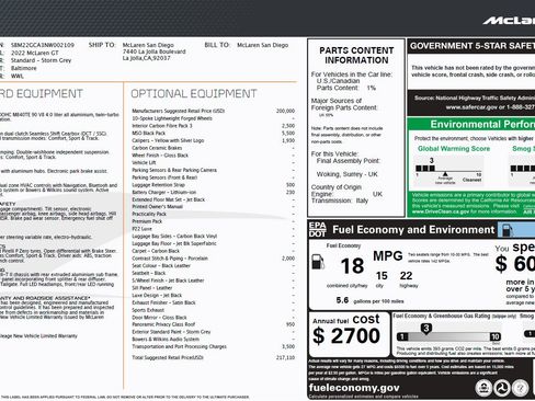 Used 2022 McLaren GT image 25